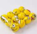 Stress Relieving Ball - Happy Cute Emozy Face Squishes Toys Stress Foam Ball | Smiley Design Stress Relief Squishy Toy. 