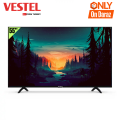 VESTEL 55"  Smart 4K LED TV | 3 Year Warranty| Free Wall mount | IPS Panel | Dolby Sound | Android 12.0 | 55 Inch Smart 4K Television. 