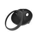 JINMY 2X Motorcycle Headlight Base 7-Inch Retro Prince Motorcycle Modified Headlight Base LED Headlight Shell Base. 