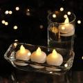 Floating No Electricity Needed Artificial LED Light Diya with Water Sensor Best for Diwali Home Decoration (White Colour) Set of12. 