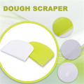 2 Pieces Dough Scraper Bowl Scraper Food-Safe Plastic Dough Cutter Flexible Plastic Scraper Practical Bench Scraper. 