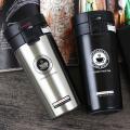 500 Ml Coffee Mug Double Wall Stainless Steel Tumbler Vacuum Flask Bottle Thermos Tea Travel Mug. 