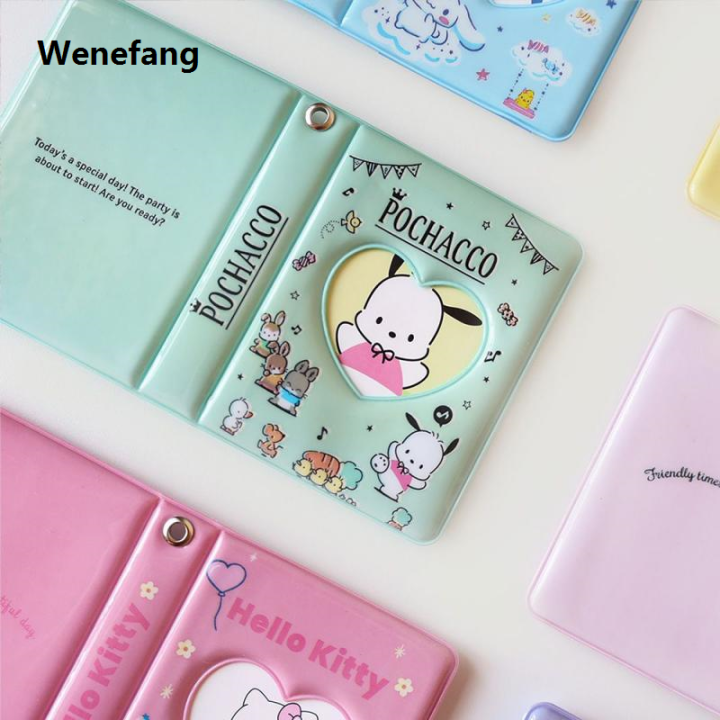 Wenefang%20Anime%20Sanrio%20Card%20Book%20Photo%20Album%20Hello%20Kitty%20Kuromi%20Melody%20Cinnamoroll%20Luxury%20Pochacco%203-Inch%20Mini%20Truck%20Card%20Binder%20Ornaments%20Gifts%20-%20Image%203