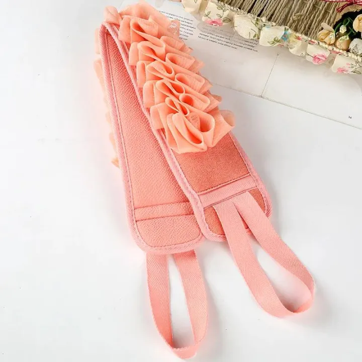 Tool%20Pull%20Strap%20Back%20Japanese%20Face%20Wash%20Body%20Korean%20Deep%20Mud%20Bath%20Towel%20Exfoliating%20Shower%2012%20in%20Back%20Scrubber%20Bath%20Towel%20Cleaning%20Towel%20Scrub%20-%20Image%204