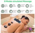Electric EMS Neck Massager Cervical Massage Patch Shoulder Leg Arm Abdominal Pulse Muscle Stimulator Portable Pain Relief. 