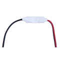 JAERBEE 4X Mini 3 Keys Controller Dimmer for 3528 5050 LED Single Color Strip Light DC 12V 144W. 