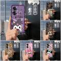 Full wrap Graffiti Phone Case For OPPO Reno11F 5G/F25 Pro 5G Card sleeve TPU Anti-dust Cute Silicone Durable Card bag. 