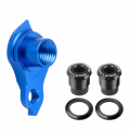 Durable Aluminum Alloy UDH Derailleur Hanger Easy To Install CNC Machined Bike Tail Hook M12 X 1.0P and M12 X 1.5P Lightweight Bike Derailleur Hanger Spare Part for Riders. 