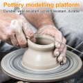 30Cm Pottery Wheel Modelling Platform Sculpting Turntable Model Making Clay Sculpture Tools Round Rotary Turn Plate Pottery Tools Black. 