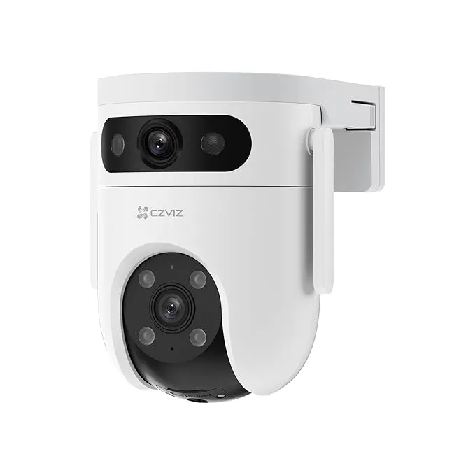 EZVIZ H9C Dual‑Lens 5MP 3K Wi‑Fi Security Camera | Dual 3K Pan & Tilt ...