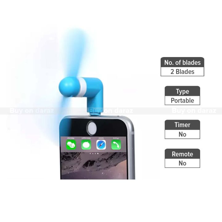 Mini OTG iphone Cooling Fan For Mobiles