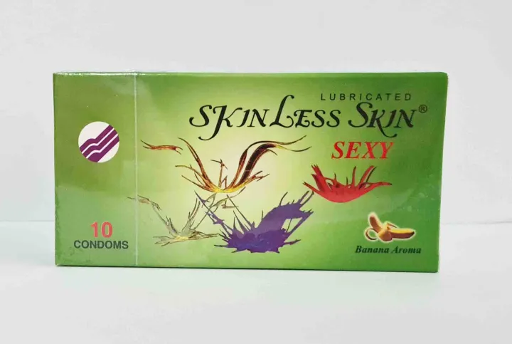 Skinless%20Skin%20SEXY%20Banana%20Flavoured%20-10Pcs%20(Ultra%20Thin)%20Condom%20-%20Image%204