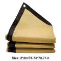 2M/3M/4M/5M Outdoor Garden Terrace Camping net UV Protection HDPE Sunscreen Fabric Sunshade. 