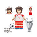 football Ronaldo Messi Compatible with lego building blocks Children birthday gift toys TV6506 Football TV7041-7050 Star Assembling Building Blocks Minifigures Children's Toys Bagged. 