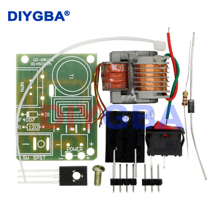 V-core boost generator ignition high frequency 15KV DC high voltage arc ...
