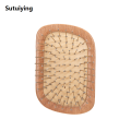 Sutuiying 1pc Mini Combs Bamboo Air Cushion Nature Massage Comb Anti-Static Bargain price Detangle Brush Air Cushion Styling Tools for Women Men. 