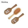 Wenefang Milk Tea Bear Hairdressing Comb Detangling Tangled Teasing Brush 2025 For Hair Comb Pro Hair Brush Professional Hairdressing Tools. 
