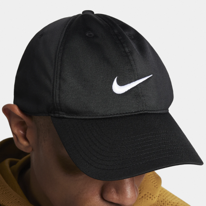 black nike workout hat