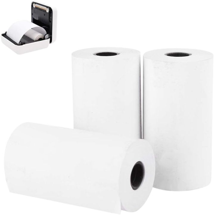 Pack Of 10 Mini Printer Paper (Thermal Paper 25 * 57mm)