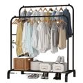 Clothing Double Rod Garment Rack. 