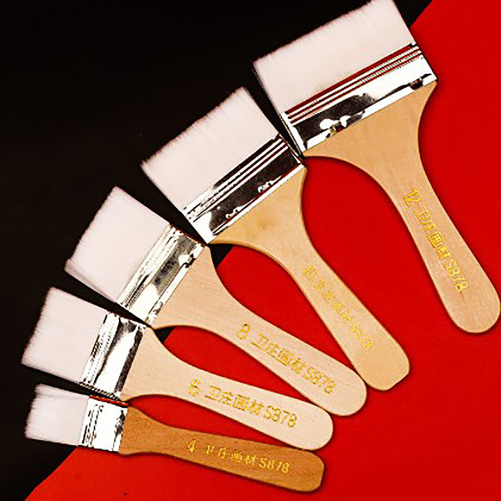 Barbecue Paint Brushes Big Large Area Paint Brush for Oil Painting