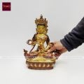 Bajrasatwa Partially Goldplated 12" By Tamo Collectibles. 