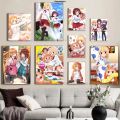 25 new products café art painting entrance bar restaurant home living room bedroom newspaper quality printing Umaru mouto anime HiHaomeiyou1PCchan sea painting decoration 20. 
