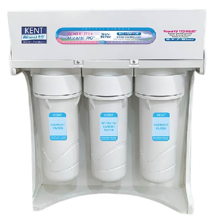 Kent Elite Plus 50 LPH RO+UV Water Purifier - (White)