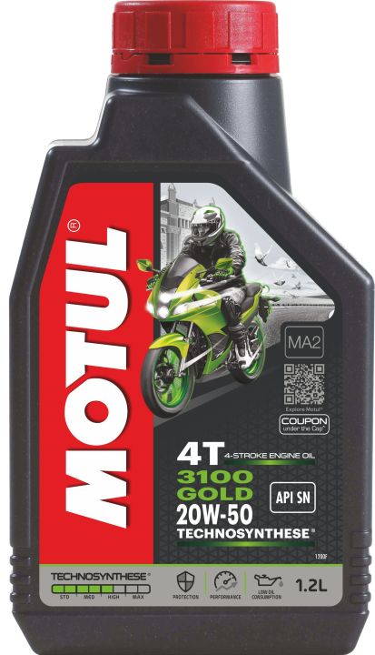 Motul%203100%204T%20Gold%2020W50%20API%20SM%20Semi%20Synthetic%201.2%20L%20-%20Image%202