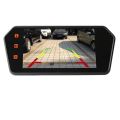7inch 12V Full HD Touch Screen MP5 Rearview Mirror Screen With 1080P Video Player FM USB Port TF Card Port Screen For Beat-2017. 