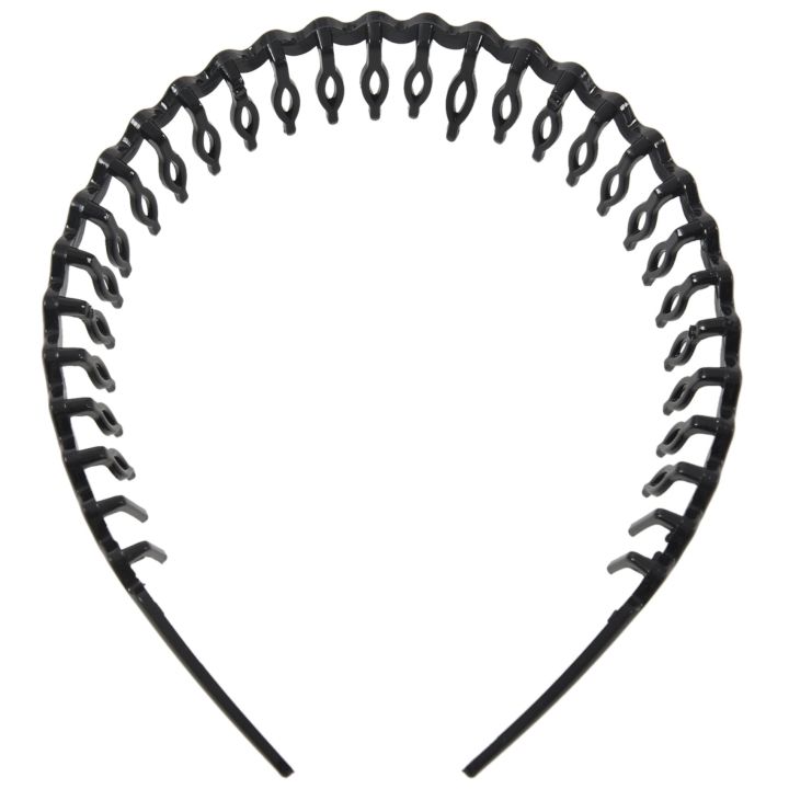 fasdaga%202X%20Plastic%20Teeth%20Comb%20Hairband%20Hair%20Hoop%20Headband%20Black%20For%20Woman%20-%20Image%207