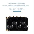 TM400 Mini 4 Channel Stereo Line Mixer Audio Mixer Passive Mixer 4In1Out for Studio Recording Low Noise Small & Sophisticated Audio Passive Mixer. 