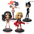 Big Eyes, Captain Marvel, Superwoman, Clown, Catwoman, Black Widow, Figure Q Version Doll, Model, Cake Ornament. 