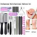 Professional Multifunctional Salon Finishing  Pedicure kit With Box. 