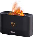 Portable Air Humidifier with istic Flame Mist Maker Aromatherapy Diffuser USB for Home Living Room SPA Office. 