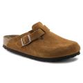 Birkenstock Boston Soft Footbed Suede Leather Clogs For Men. 