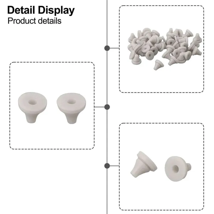 50pcs%20Rubber%20Silicone%20Nozzle%20Nipple%20Replacement%20Part%20Water%20Outlet%20Top%20Spray%20Parts%20Shower%20Accessories%20-%20Image%202