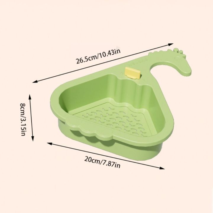 2pcs%20Durable%20Punch-free%20Sink%20Drain%20Basket%20Creative%20Triangular%20Multi-functional%20Pool%20Detachable%20Quickly%20Drain%20Plastic%20Water%20Filter%20Rack%20Food%20Peel%20-%20Image%202