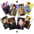 Cizzy KPOP BTS Jung Kook Gold Album New Collectible Photocards JungKook Glossy LOMO Cards Pack 45pcs. 