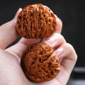 Cosme Natural Hand Massage Tool 2pcs Natural Wood Walnut Hand Massage Balls for Stress Relief Blood Circulation Focus Joint Health Sleep Aid. 