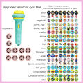 Projection Flashlight Education Puzzle Development Intelligence Recognition Map WANNA. 