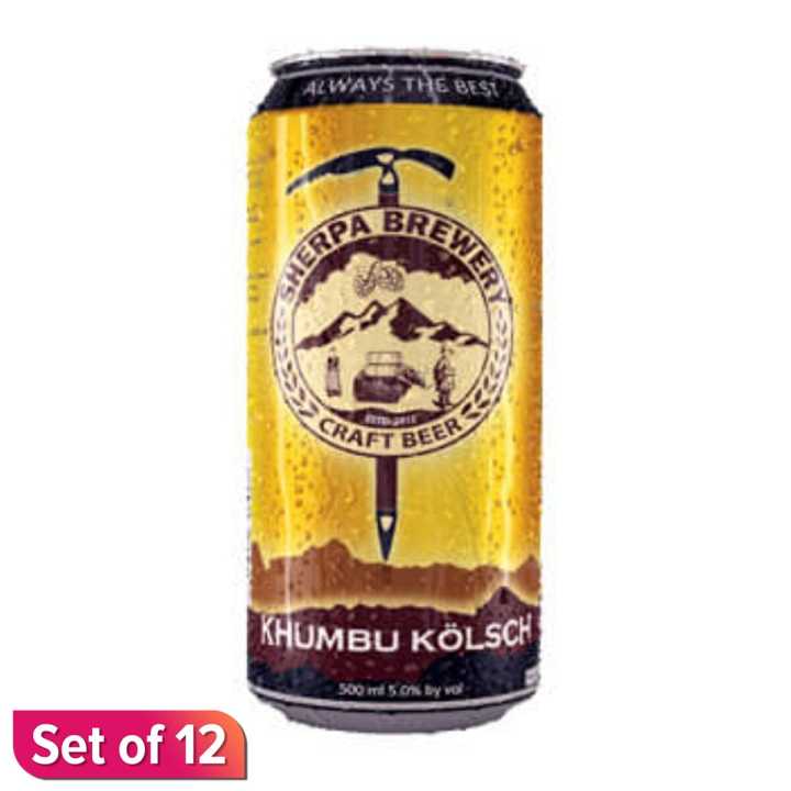 Sherpa Craft 500ML 12 Can Beer