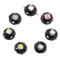 Auto Accessories T4.7 LED Tube Light 12V 1210 1SMD Car Dashboard Bulb W3W Instrument Panel Lamp. 