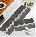 Large Size 2 Piece Set Kitchen mat, Non Slippery, Easy Clean, Water Absorbing (158/48cm - 78/48cm). 