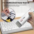 Multifunctional 7 In 1 Cleaning Brush Kit. 