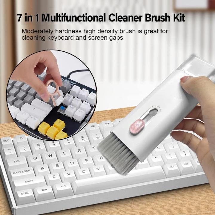 Multifunctional 7 In 1 Cleaning Brush Kit