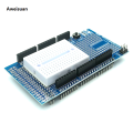Aweisuan MEGA 2560 R3 Proto Prototype Shield V3.0 Expansion Development Board + Mini Breadboard 170 Tie Points for arduino DIY. 