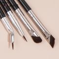 Wenefang MAANGE 4PCS Professional Eye Makeup Brush Set Eyeshaow Eyeliner Brushes Blending Portable Eyebrow Brush Cosmetic Makeup Tools. 