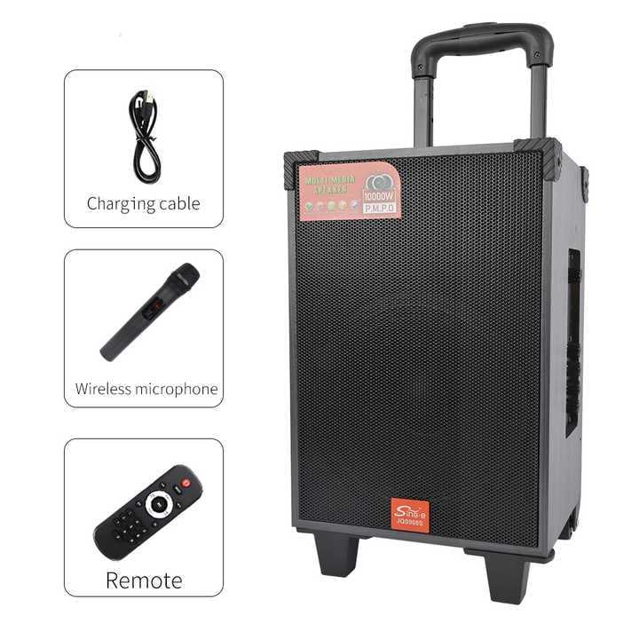 SING-E%20Jqs908s%208%20Inch%20Wooden%20Trolley%20Portable%20Bluetooths%20Speaker%20Concert%20DJ%20KTV%20Karaoke%20Mobile%20Phone%20Audio%20Player%20Mic%20Box%20Included%20-%20Image%202