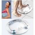 Personal Health Human Body Digital Weight Machine 8Mm Round Transparent Glass Weighing Scale Weighing Scale White. 